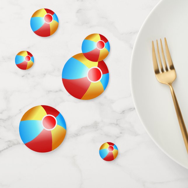 Confetti de la mesa de la bola de la piscina Fiest (Grupo)