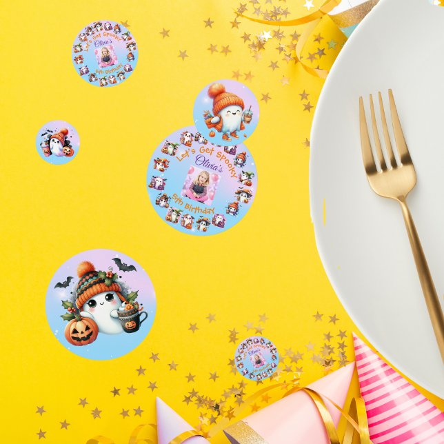 Confetti de la mesa del fantasma del café para los (Subido por el creador)