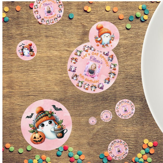Confetti de la mesa del fantasma del café para los (Subido por el creador)
