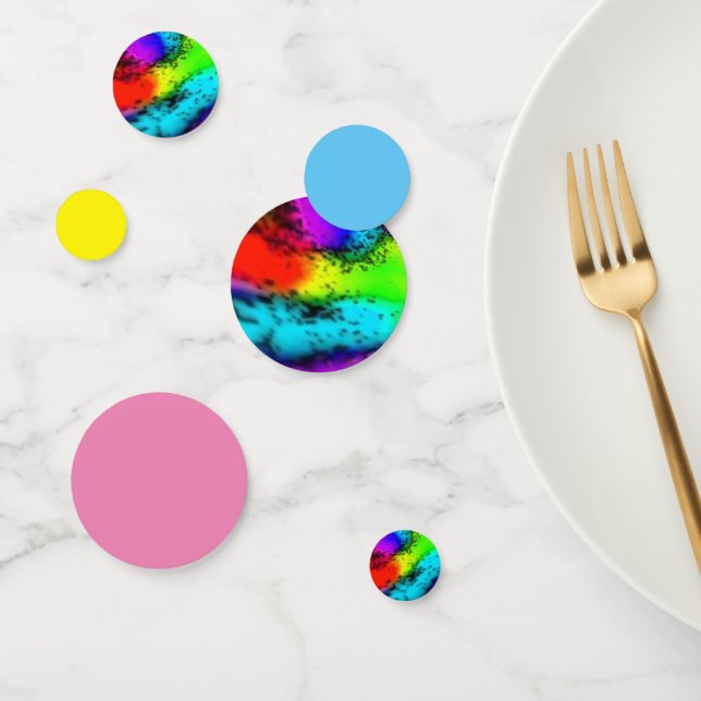 Confetti de la tabla "Aquí está el color" (Grupo)