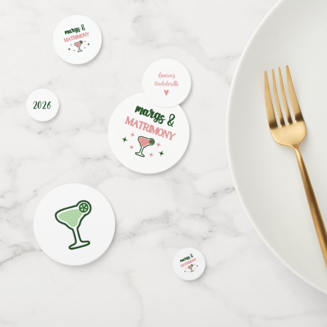 Confetti de la tabla de margs y madurez (Grupo)