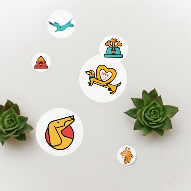 Confetti de la tabla de perros para animales de ma (pet animal dog party confetti,kids birthday party,baby shower,graduation,night party, throw fun)