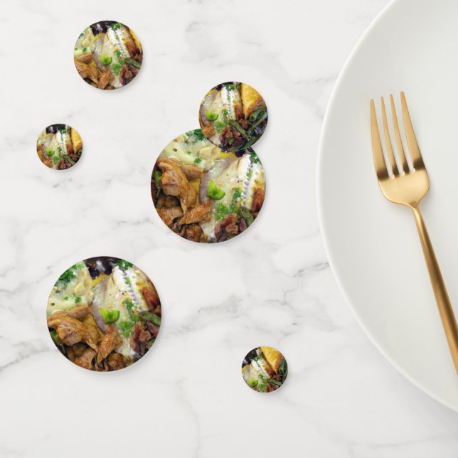 Confetti de mesa de alimentos (Grupo)