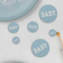 Confetti de mesa de Baby Shower de Blue Boy modern