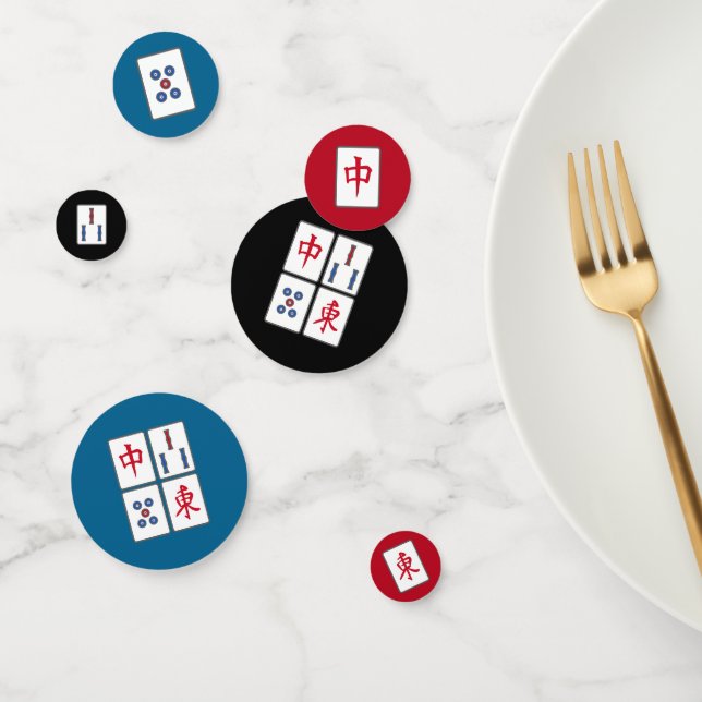 Confetti de mesa de diseño de mosaicos de juegos d (Grupo)