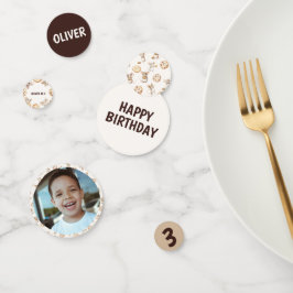 Confetti de mesa de fiesta de cumpleaños de ratón 