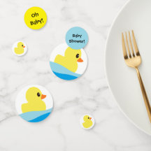 Confetti de mesa "Rubber Ducky"