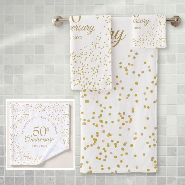 Confetti de oro en el 50 aniversario de los Bodas  (Subido por el creador)