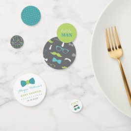 Confetti de pequeño hombre, Verde azulado, verde a