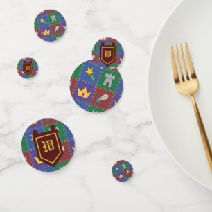 Confetti en la mesa de la fantasía de uno
