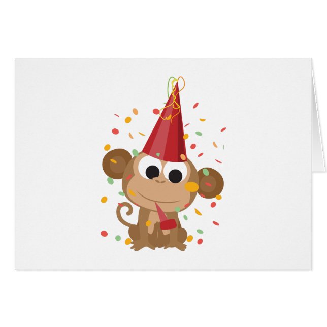 Confetti Fiesta Monkey (Anverso (Horizontal))