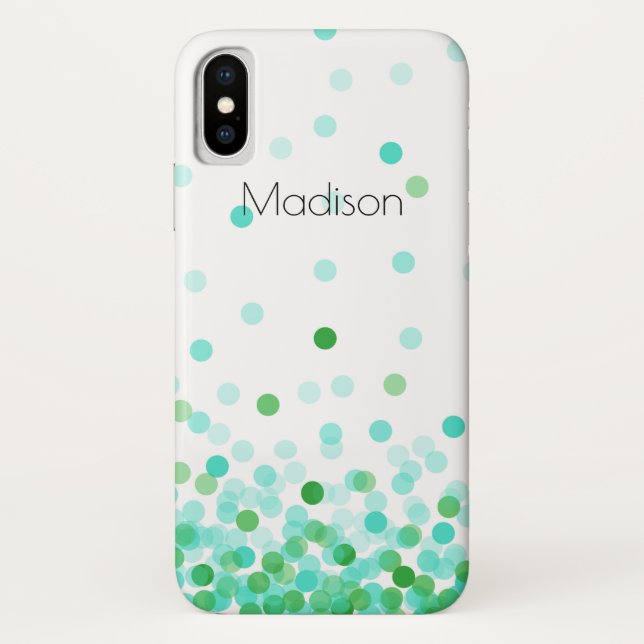 Confetti Funda-Mate Apenas hay Funda de iPhone X (Reverso)