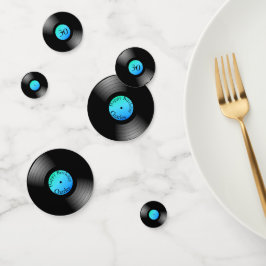 Confetti personalizado de LP Vinyl Record