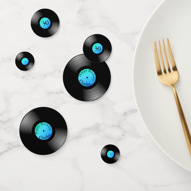 Confetti personalizado de LP Vinyl Record (Grupo)