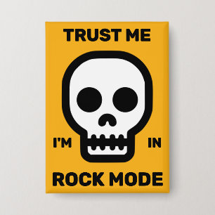 Confía en Mí - Estoy en Modo Rock™ Botón