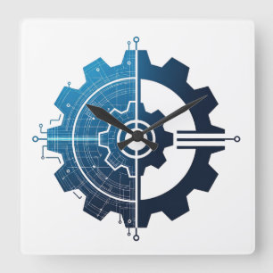 Confía en mí, soy ingeniero – Reloj de pared de in
