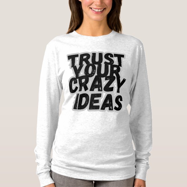 Confía en ti misma camiseta (Anverso)