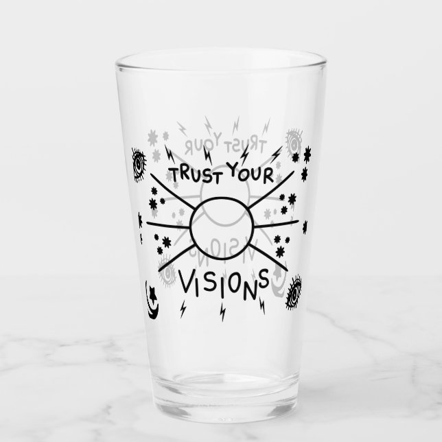 Confía en tu copa de cristal de visión (Anverso)