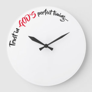 CONFIANZA EN EL RELOJ DE PARED DE LA FE DE LA