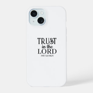Confianza en el Señor Biblia Verse Negro y Blanco