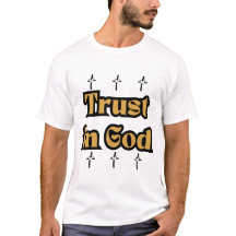 Confianza en la camiseta Inspiradora de Dios - ali