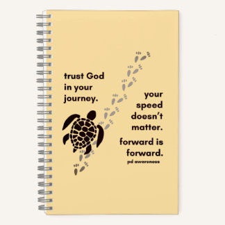 Confiar en Dios en el viaje - Cuaderno de espiral