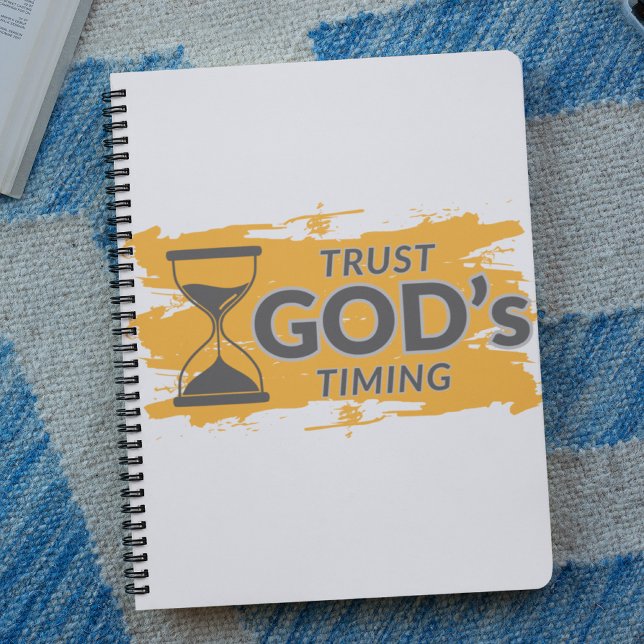 Confiar en el cuaderno de Fe del Tiempo de DIOS (Subido por el creador)