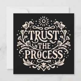 Confiar en el proceso