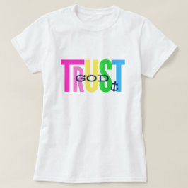 Confiar en la camiseta de Dios