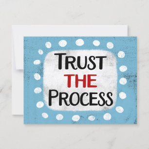 Confiar En La Tarjeta De Saludo De Proceso