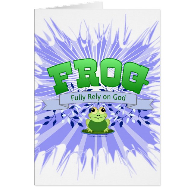 Confiar plenamente en Dios (Frente)