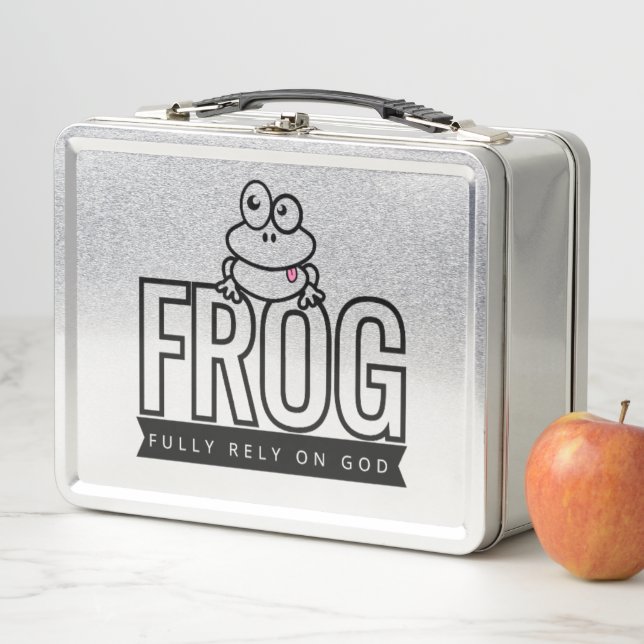 Confiar plenamente en la caja de almuerzo cristian (In situ)