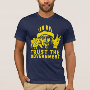 Confíe en la camiseta del gobierno