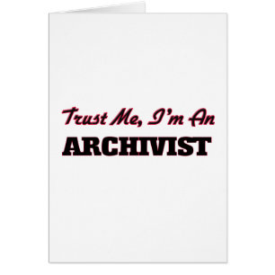 Confíe en que yo es archivista