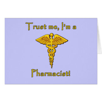 Confíe en que yo es farmacéutico