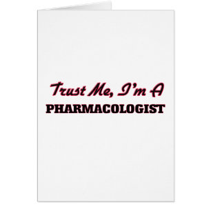 Confíe en que yo es farmacólogo