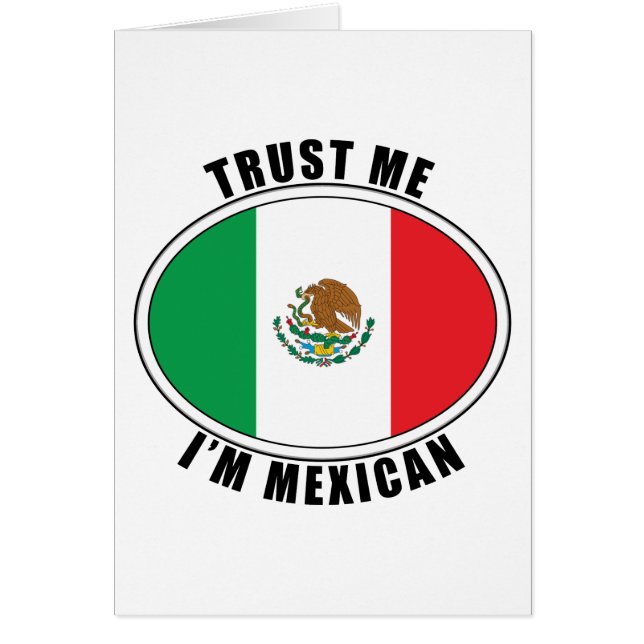 Confíe en que yo es mexicano (Frente)