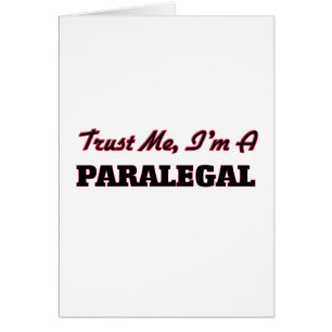 Confíe en que yo es Paralegal