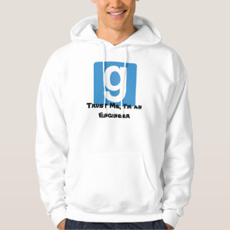Confíe en que yo es una sudadera con capucha del