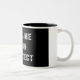 Confíe en que yo es una taza del arquitecto