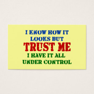 Confíeme en -- Todos bajo control