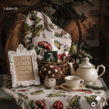 Configuración adorable de Cottagecore Invitación d