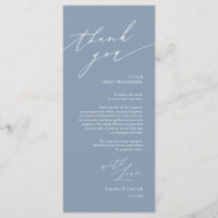 Configuración del lugar del boda Gracias Tarjeta M