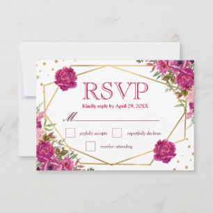 Confirmación de asistencia a boda de flores de pri