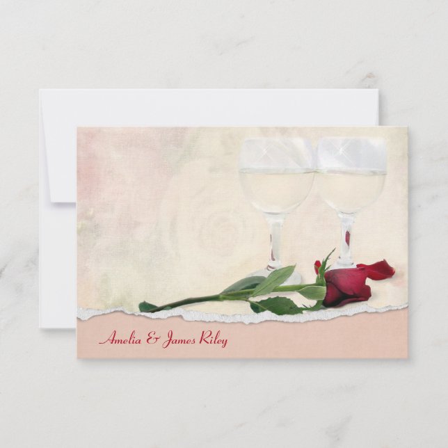 Confirmación de asistencia a Vino y Rosa (Anverso)