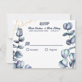Confirmación de asistencia para la boda de Wildflo