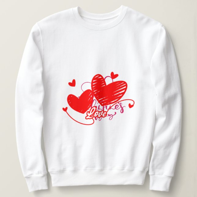 Confort acogedor: Camisas sudaderas esenciales par (Anverso del diseño)