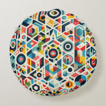 Confort circular: diseño elegante de almohada redo