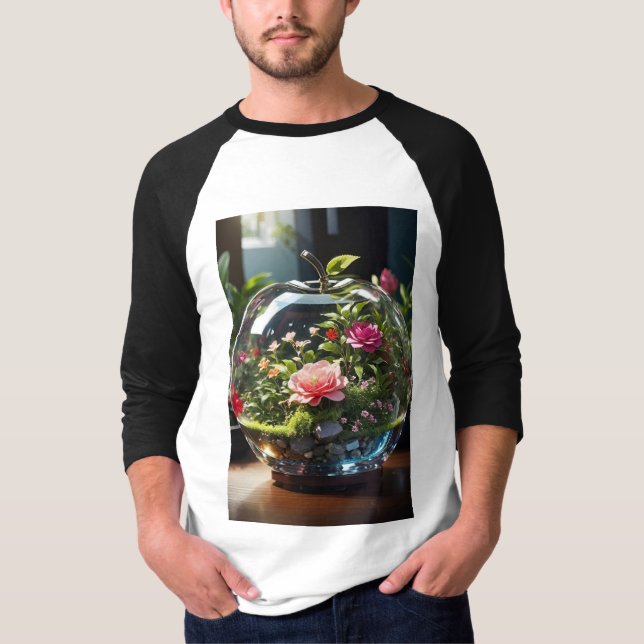 "Confort clásico: camiseta esencial para hombres" (Anverso)