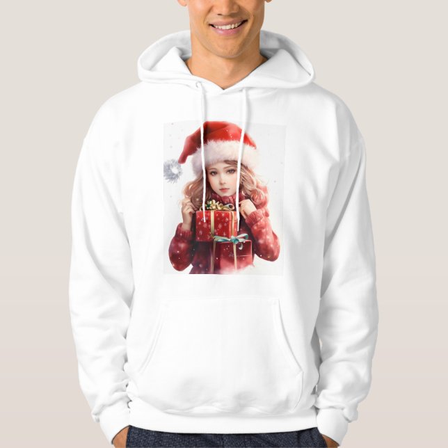 "Confort clásico: sudadera encapuchada esencial" (Anverso)